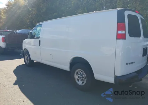 2019 GMC Savana 2500 Work Van z USA, uszkodzony, nr VIN 1GTW7AFG1K1325575